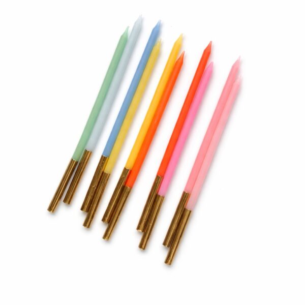 Šarena svećica sa zlatnim