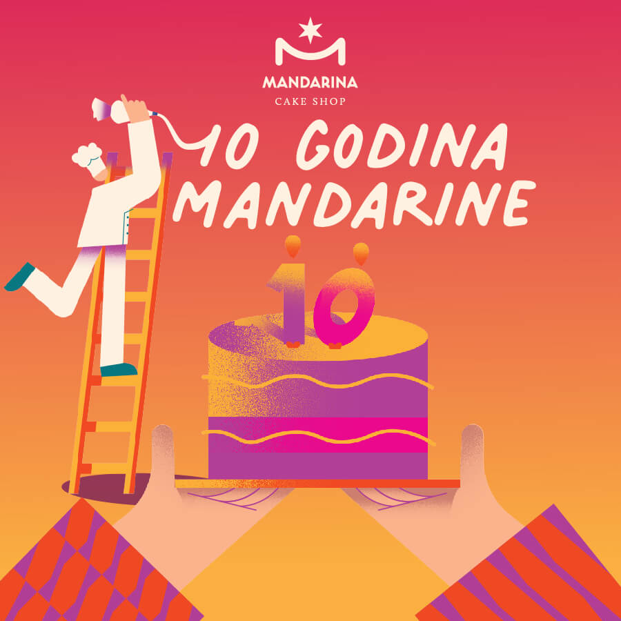 10 godina mandarine